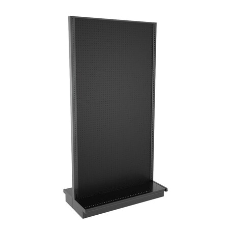 Lozier Gondola Island Display Starter, Black 48W 96H 13D P493T-ST